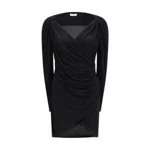 Balmain Black Viscose Casual Women's Dress